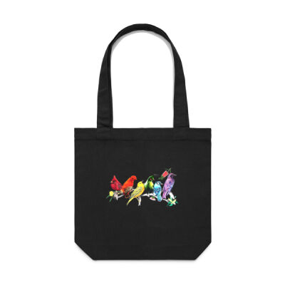 Pride Birds Coloured Carry Bag Thumbnail